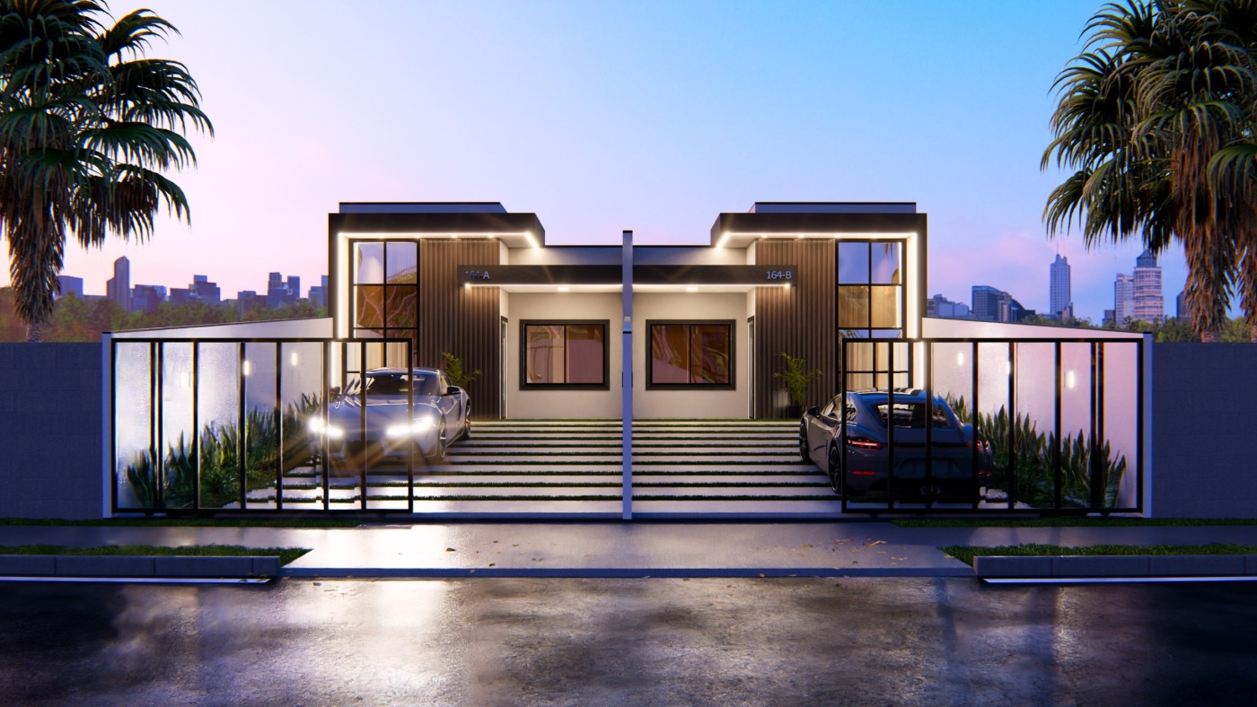 Casa, 3 quartos, 69 m² - Foto 1
