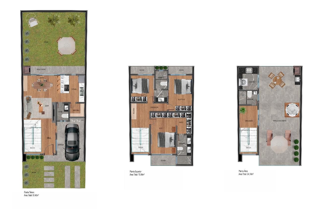 Sobrado, 3 quartos - Foto 3