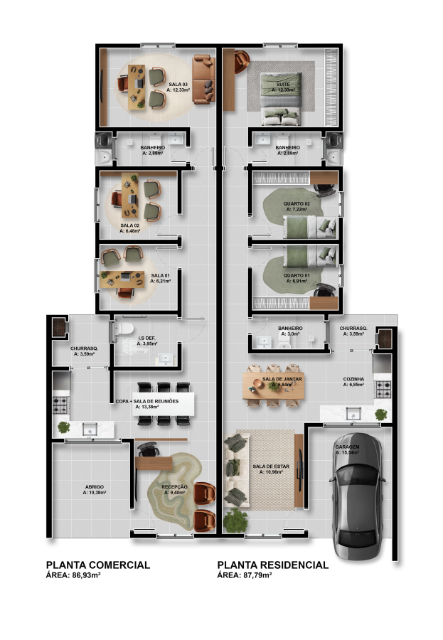 Apartamento, 3 quartos - Foto 4